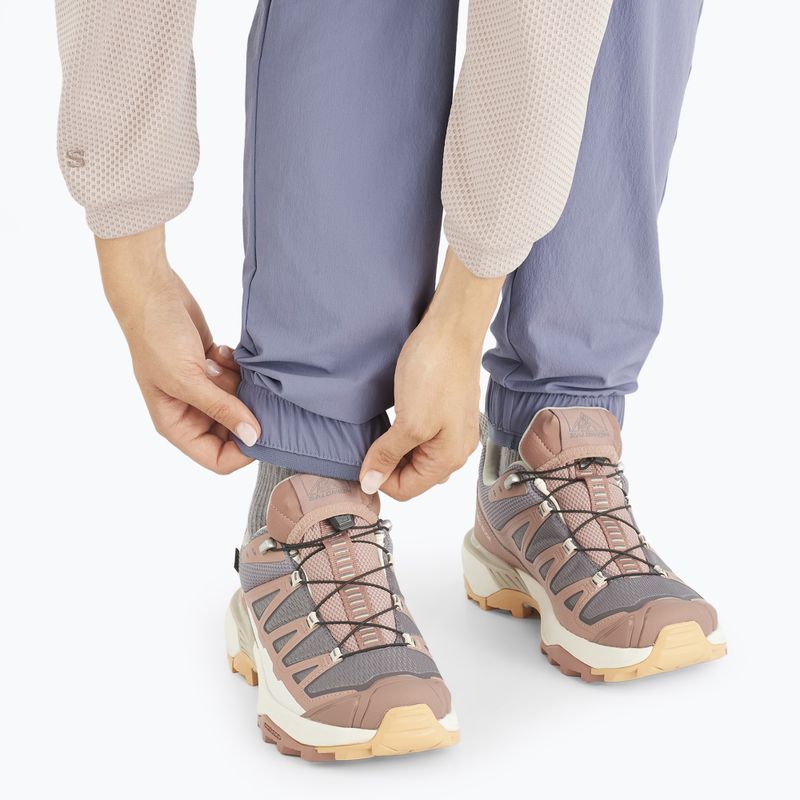 Women's trekking trousers Salomon Wayfarer Ease blue granite 5