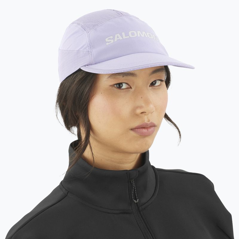 Baseball cap Salomon Sense Aero cosmic sky 4