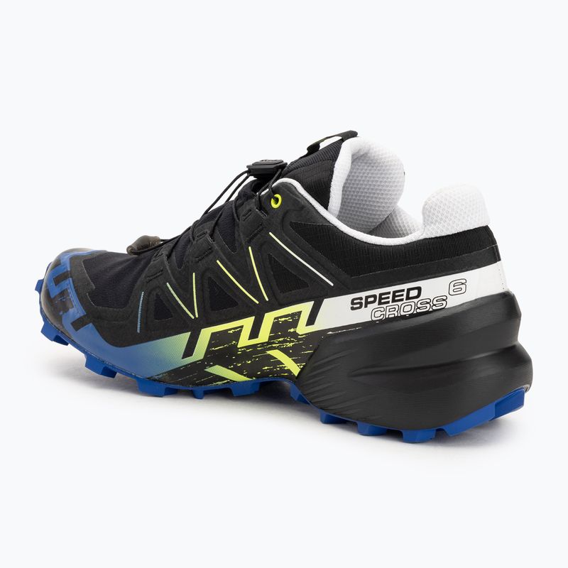 Salomon Speedcross 6 Gtx Fan Fire black/surf the web/safety yellow men's running shoes 3