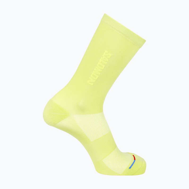 Salomon 365 Crew dark citron socks
