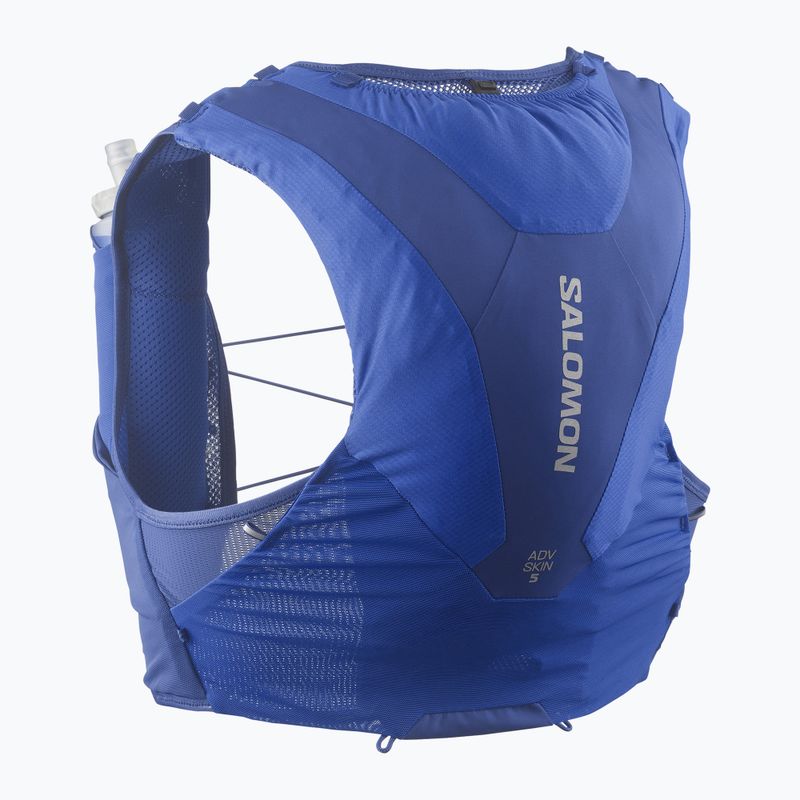 Salomon running vest ADV SKIN 5 Set nautical blue/limoges new 2