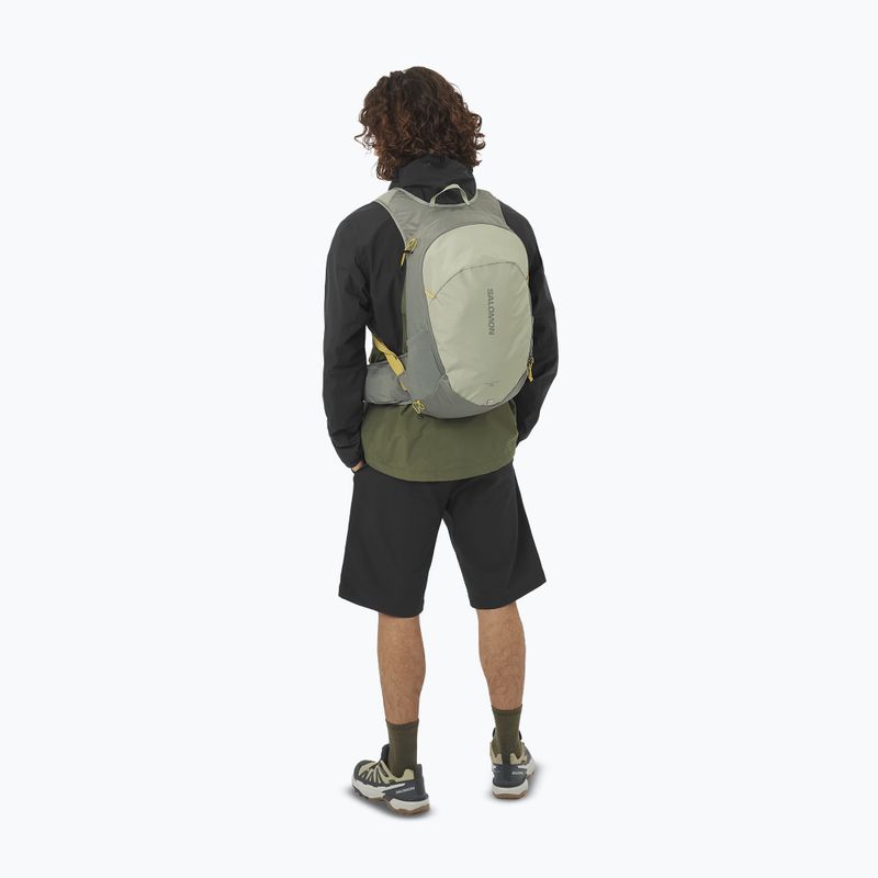 Salomon Trailblazer 20L hiking backpack sedona sage/seagrass/cress green 5