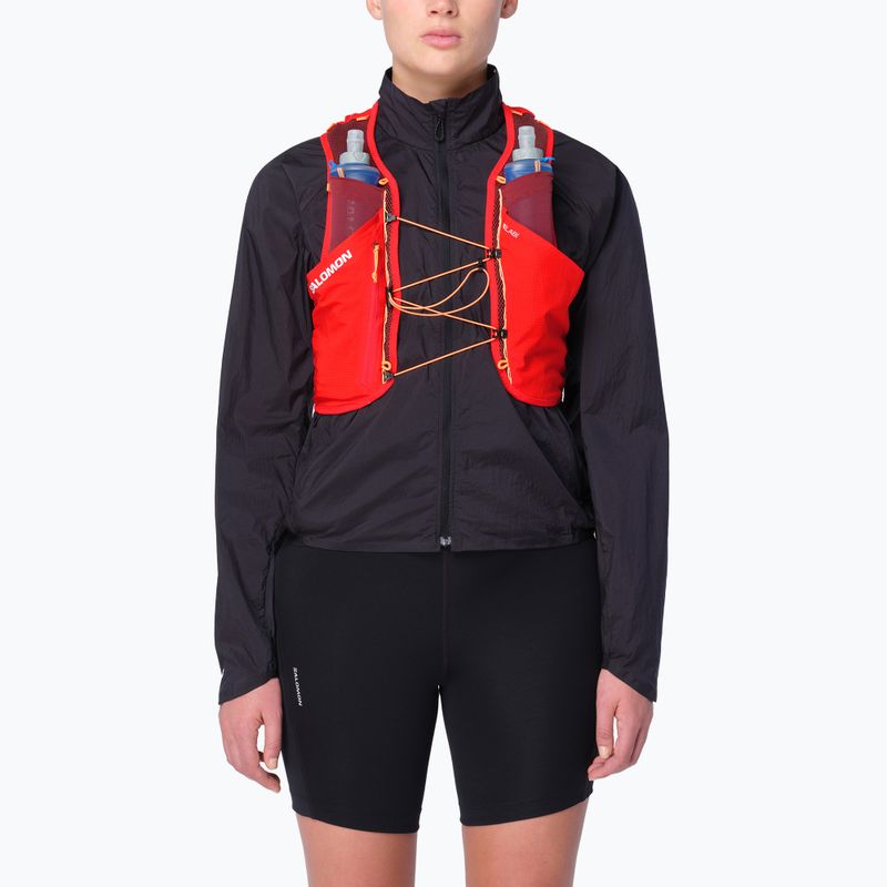 Running vest Salomon S/Lab Pulsar 3 Set fiery red/andorra/orange pop 3