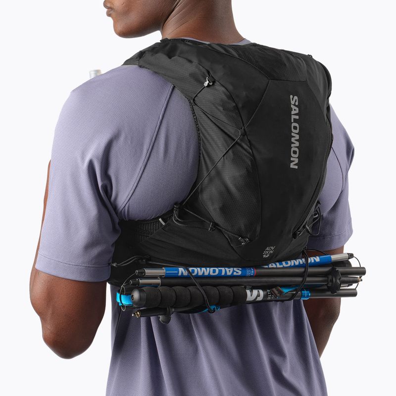 Salomon running vest ADV SKIN 12 Set black 9