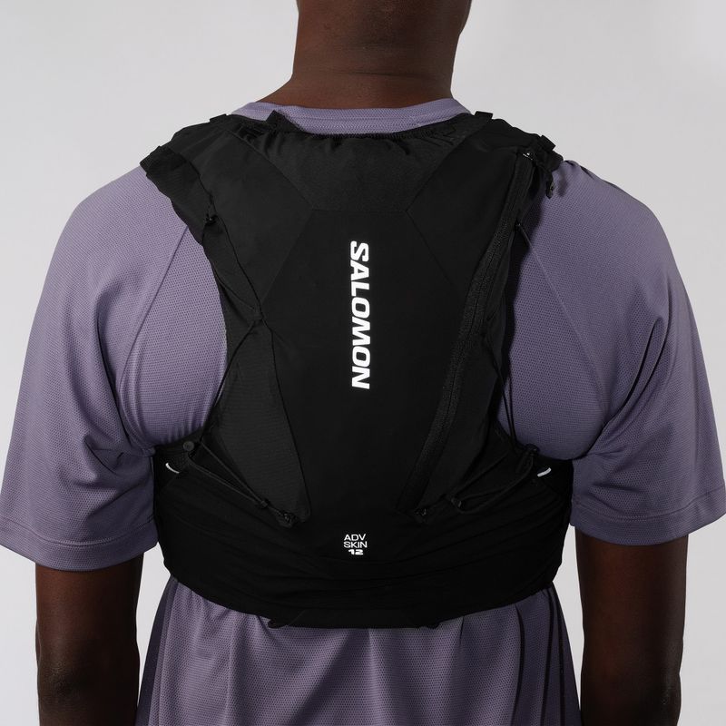 Salomon running vest ADV SKIN 12 Set black 10