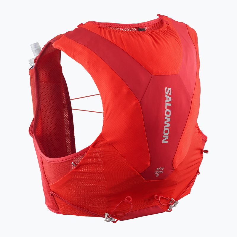 Running vest Salomon ADV SKIN 5 Set flame scarlet/haute red 2
