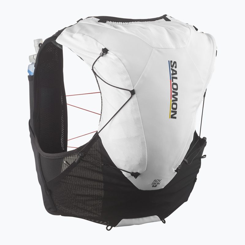 Running vest Salomon Advance Skin 12 Race Flag' black/white 2