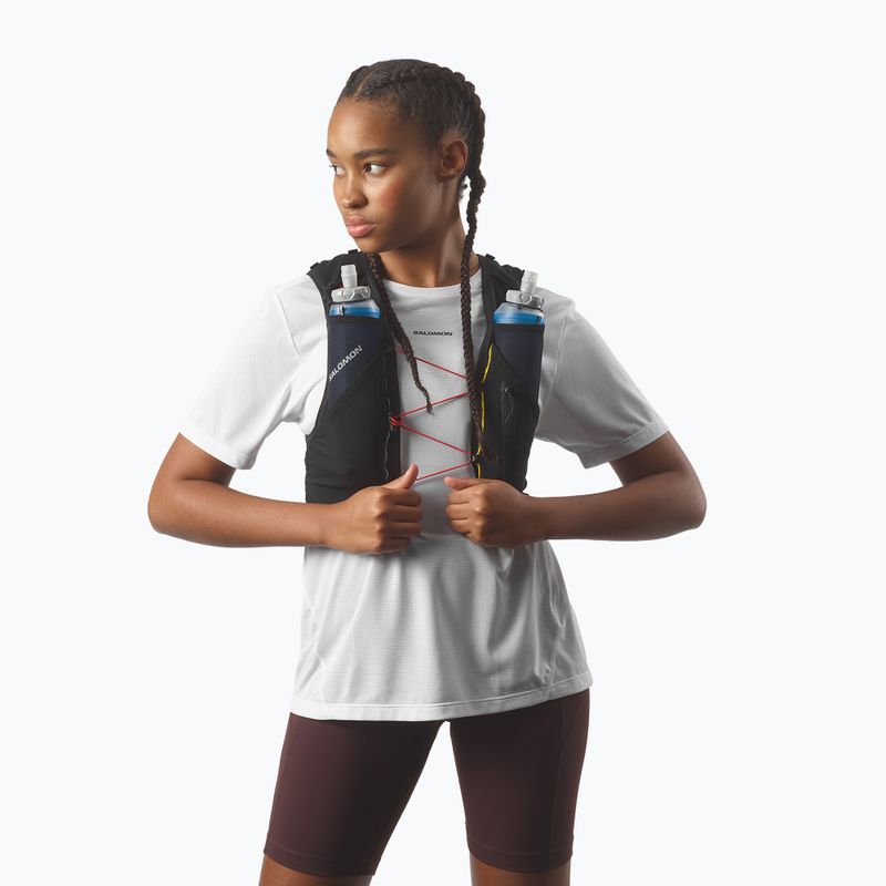 Salomon vest ADV SKIN 5 Race Flag Set black/white 4