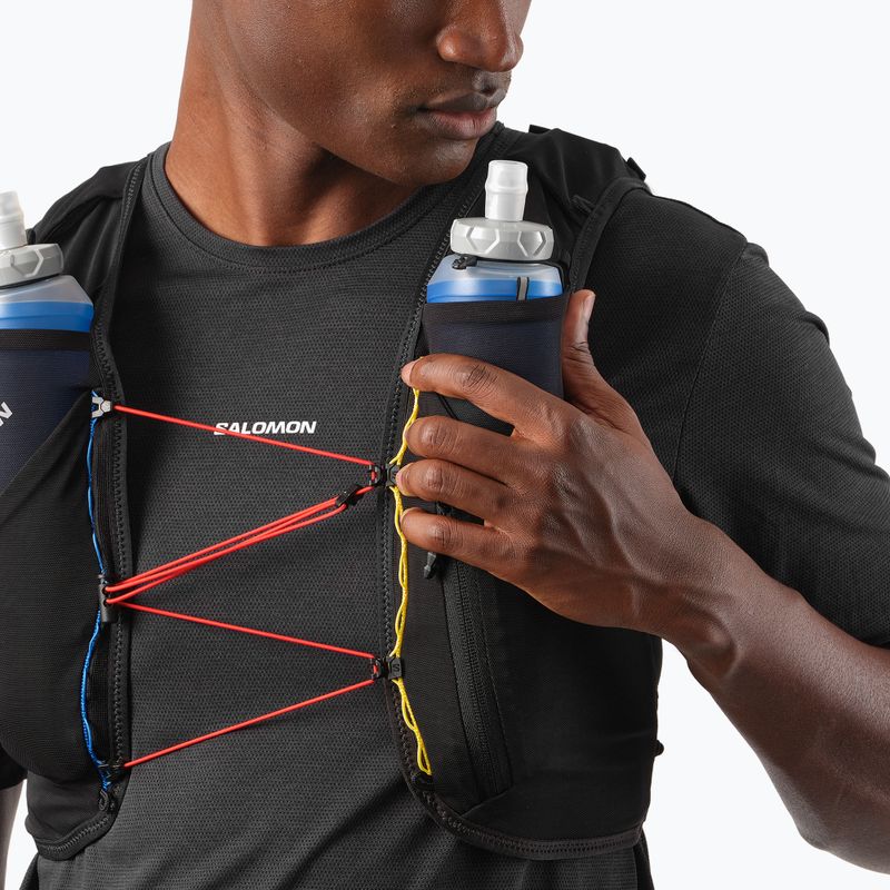 Vest Salomon Advance Skin 5 Race Flag Set black/white 8