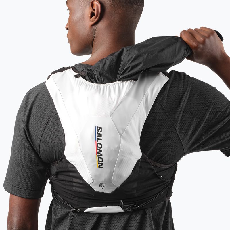 Salomon vest ADV SKIN 5 Race Flag Set black/white 9