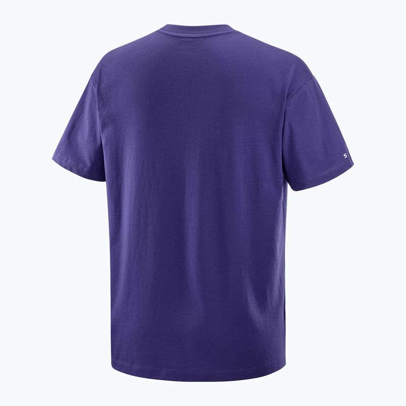 Men's T-shirt Salomon Logo RX Tee astral 5