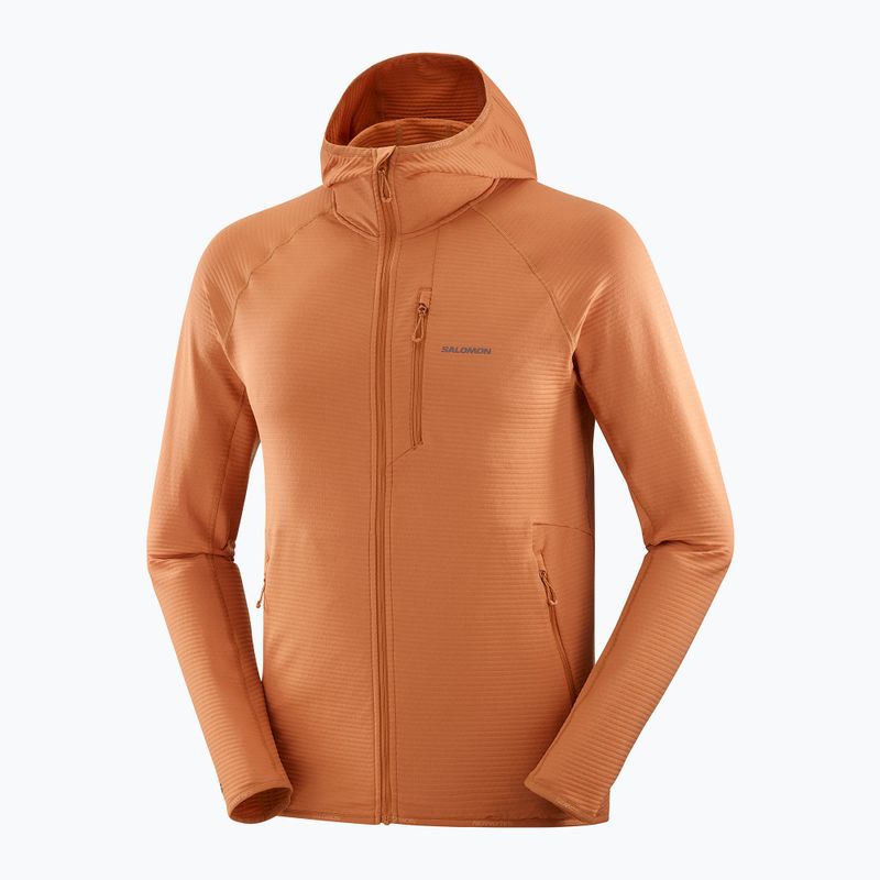 Men's Salomon Sntial Lightwarm Hybrid sierra trekking sweatshirt 8
