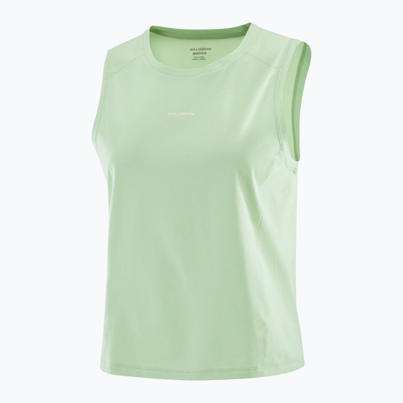 Salomon Trackline Tank women's t-shirt sea foam 7