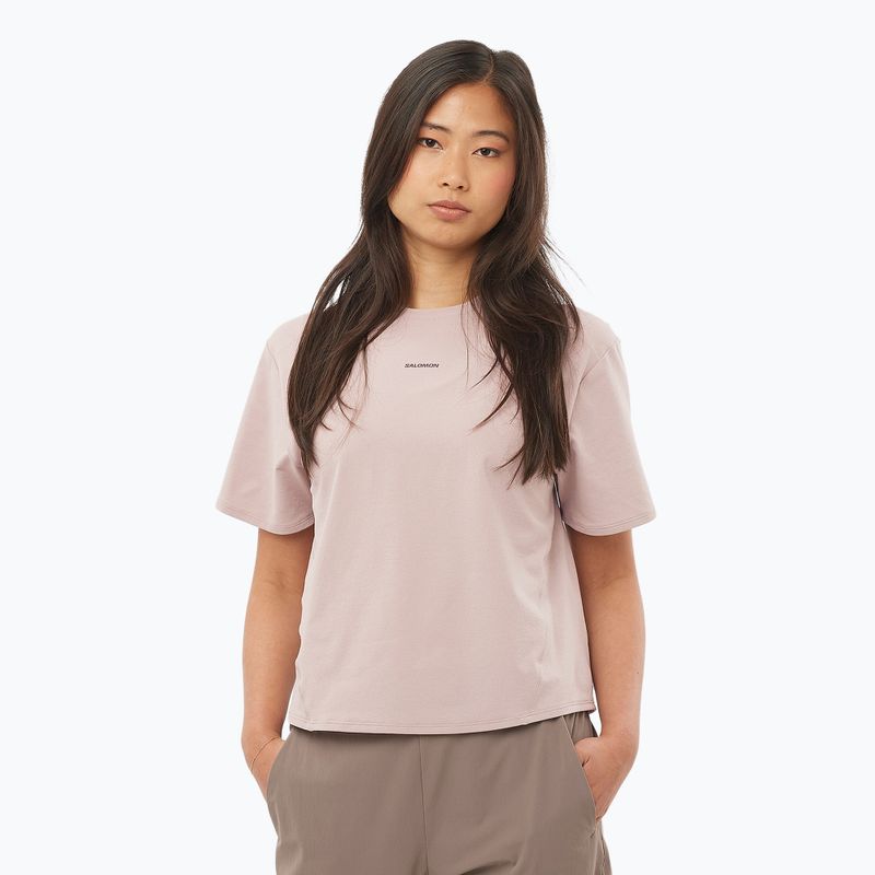 Women's Salomon Trackline Tee SS t-shirt etherea