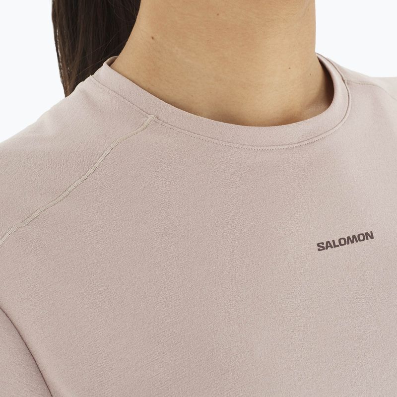Women's Salomon Trackline Tee SS t-shirt etherea 4