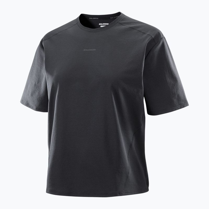 Women's Salomon Trackline Tee SS deep black 6