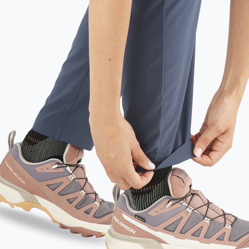 Women's trekking trousers Salomon Comet blue nights 7