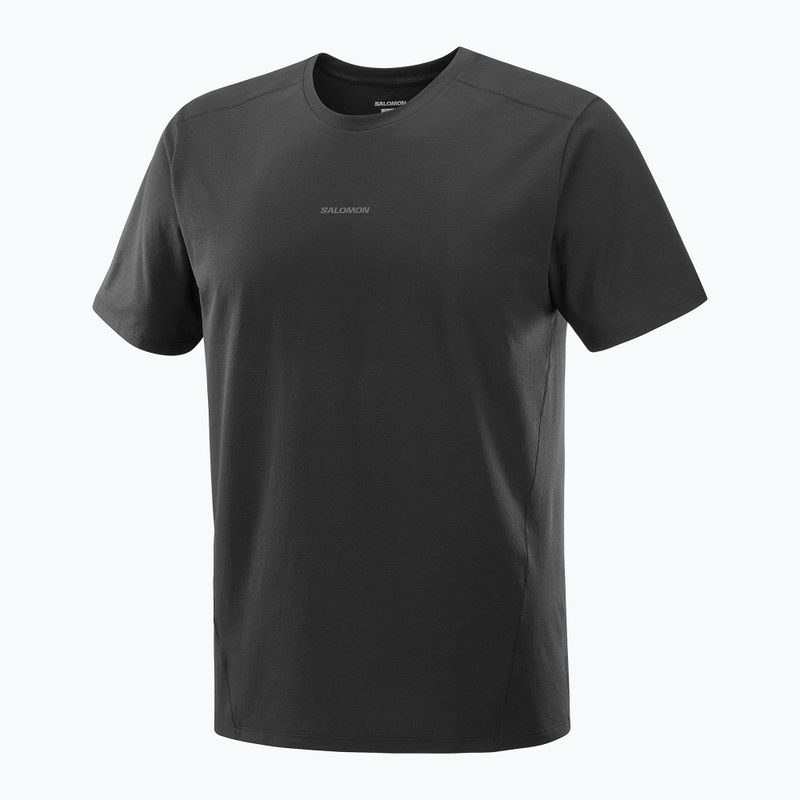 Men's T-shirt Salomon Trackline deep black 5