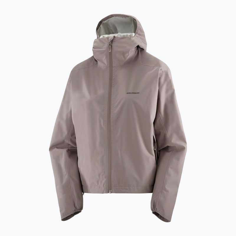 Women's rain jacket Salomon Outscape 2l iron 9
