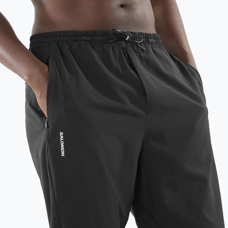 Men's running trousers Salomon SHAKEout Core deep black 3