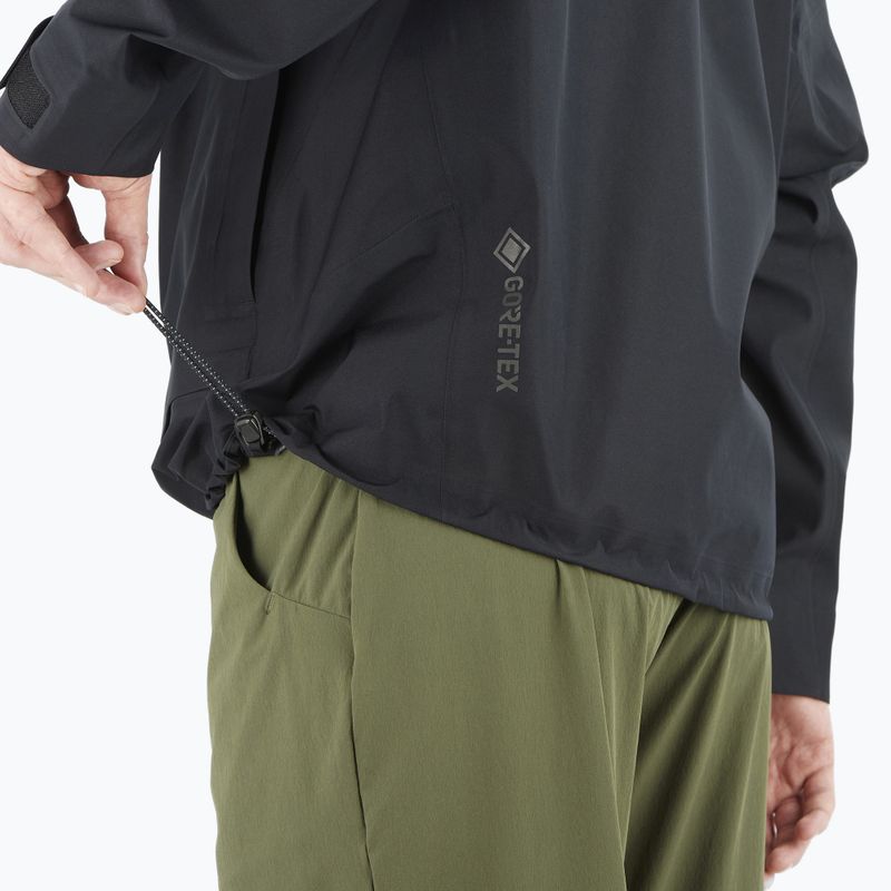 Men's softshell jacket Salomon Outline 3l GTX deep black 8