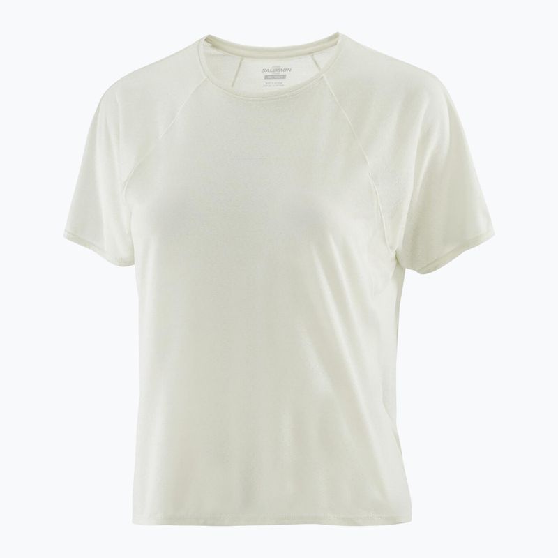 Women's running T-shirt Salomon SHAKEout Air Crop SS Tee icicle 4