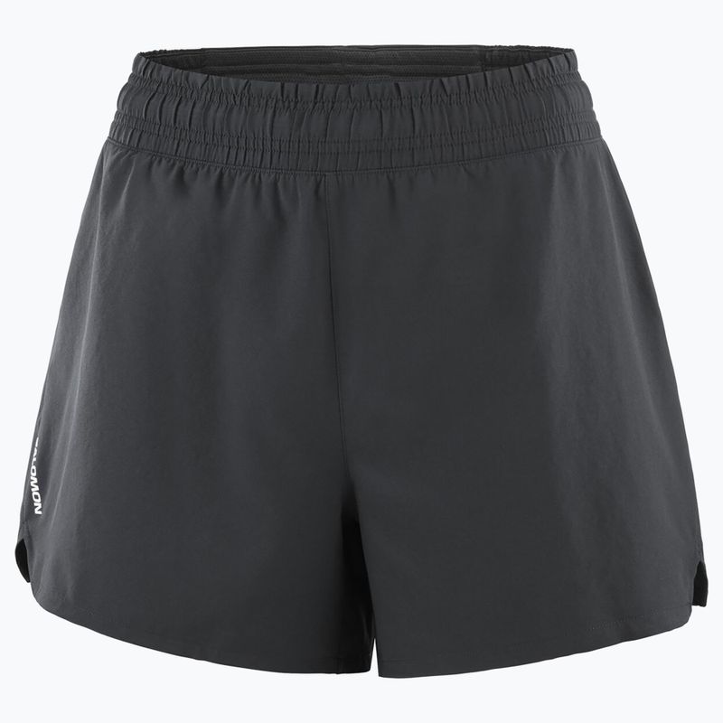 Women's running shorts Salomon SHAKEout Easy 4" deep black 6