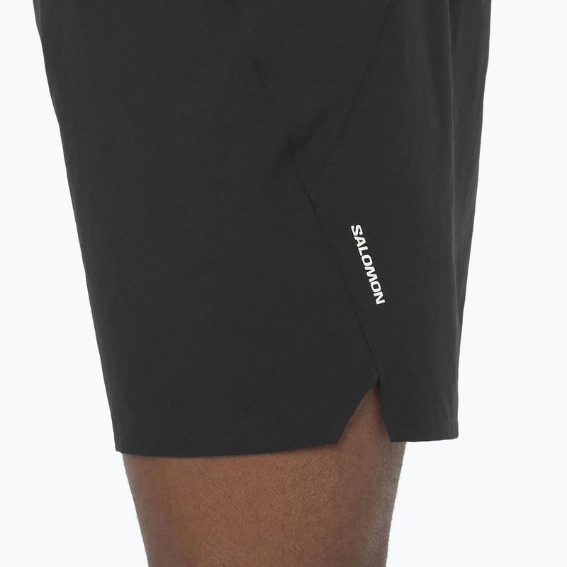 Men's running shorts Salomon Shakeout Easy 5" deep black 5