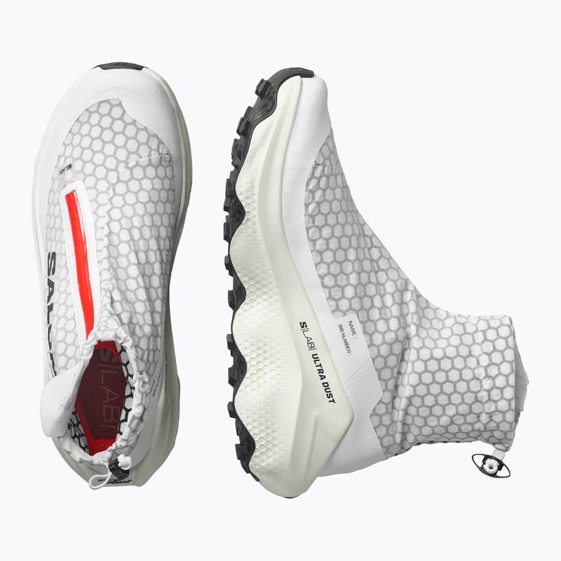 Men's running shoes Salomon S/Lab Ultra Dust white/fiery red/vanilla ice 6