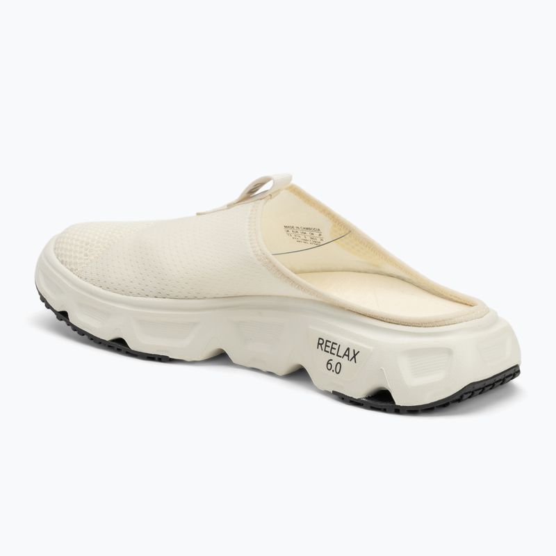 Salomon Reelax Slide 6.0 vanila/vanila/black men's flip-flops 3