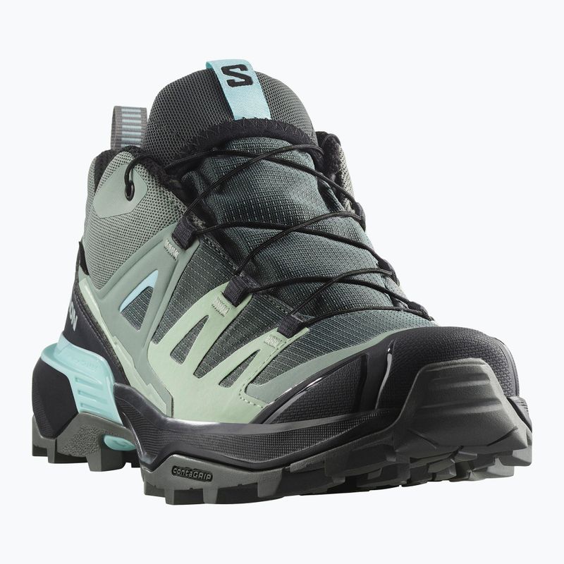 Women's trekking boots Salomon X Ultra 360 GTX Sedona sage/black/sea foam