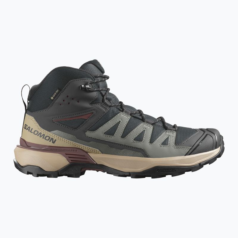 Men's trekking boots Salomon X Ultra 360 MID GTX phantom/desert tan 2