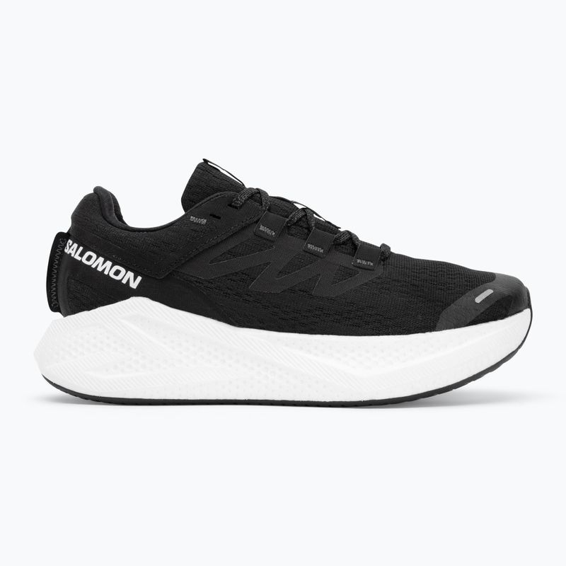 Men's running shoes Salomon Aero Glide 3 black/white/asphalt 2
