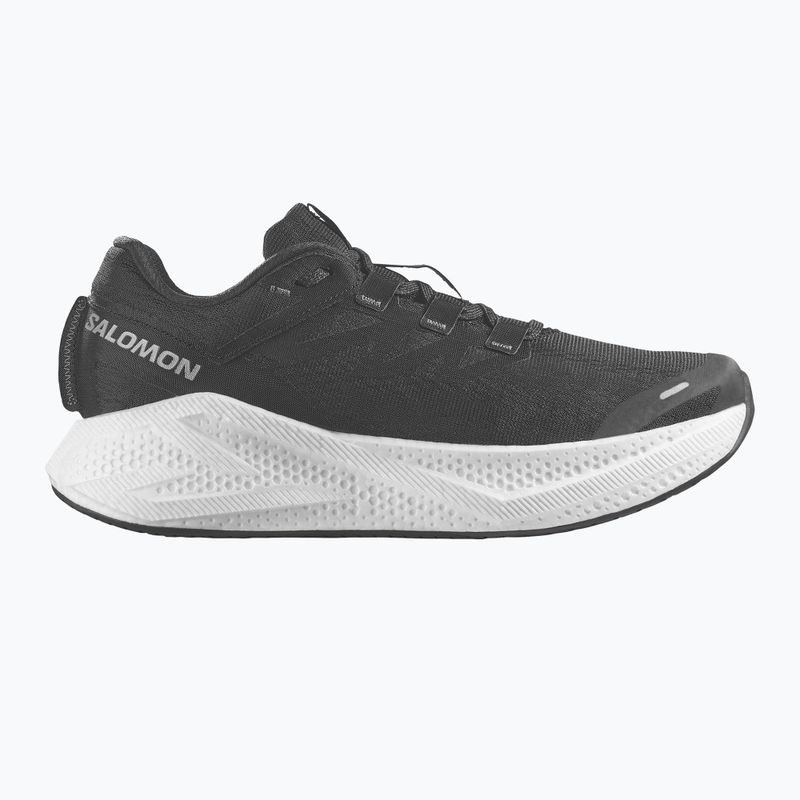 Men's running shoes Salomon Aero Glide 3 black/white/asphalt 8
