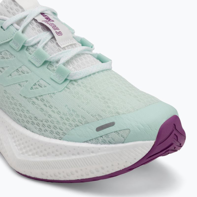 Women's running shoes Salomon Aero Glide 3 bay/white/wilowherb 7