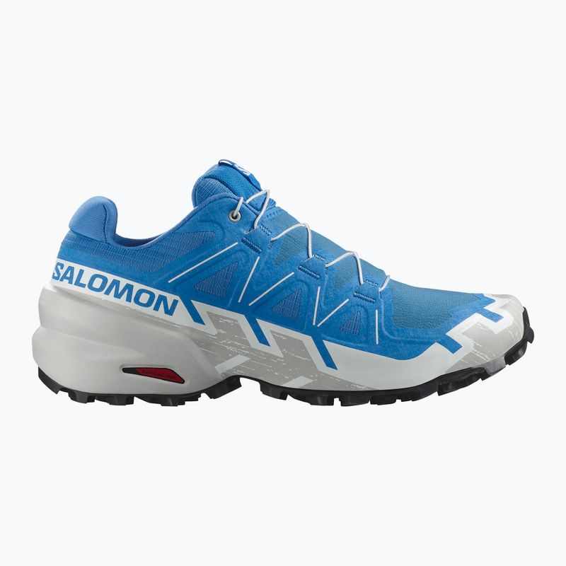 Men's running shoes Salomon Speedcross 6 French blue/lunar rock/white 2