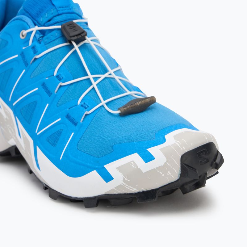Men's running shoes Salomon Speedcross 6 French blue/lunar rock/white 7