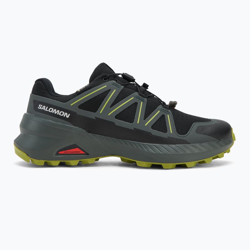 Men's running shoes Salomon Speedcross Peak GTX black/urban chic/dark citron 2