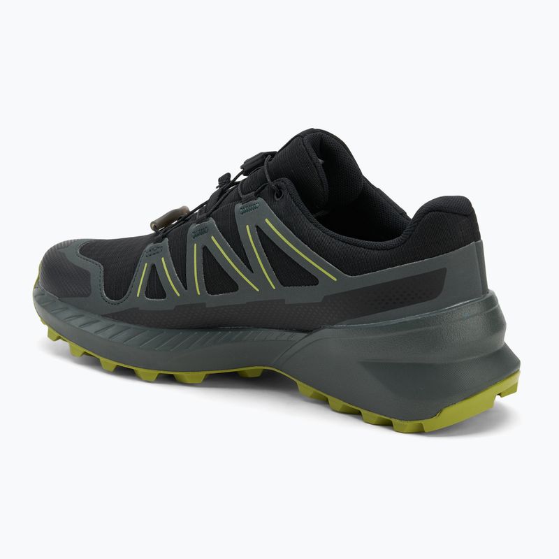 Men's running shoes Salomon Speedcross Peak GTX black/urban chic/dark citron 3