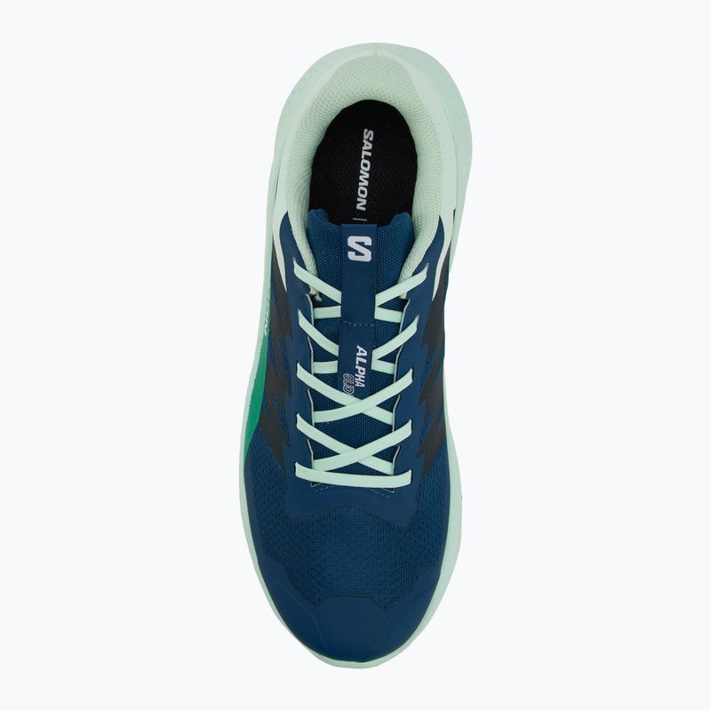 Men's running shoes Salomon Alphaglide poseidon/bay/parakeet 5