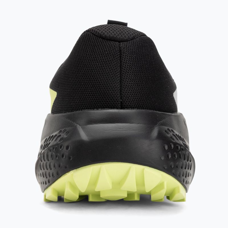 Men's running shoes Salomon Alphaglide GTX black/alloy/sharp green 6