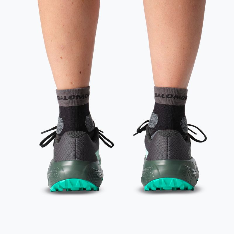 Women's running shoes Salomon Alphaglide GTX hantom/urban chic/waterfall 9