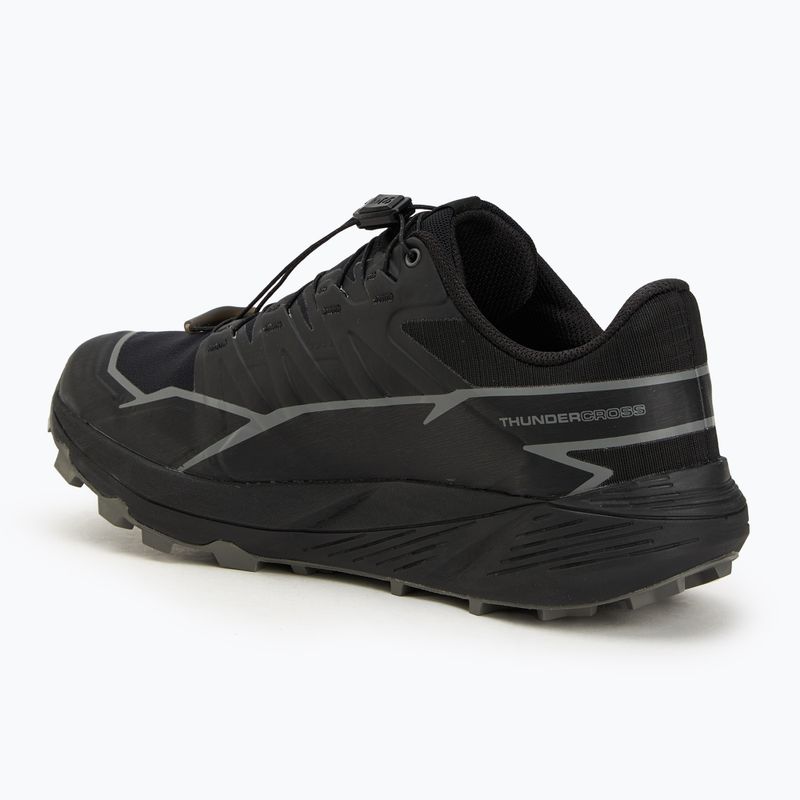 Men's running shoes Salomon Thundercross GTX black/pewter 3