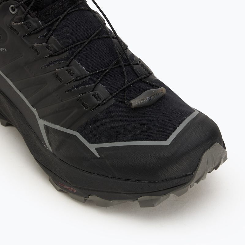Men's running shoes Salomon Thundercross GTX black/pewter 7