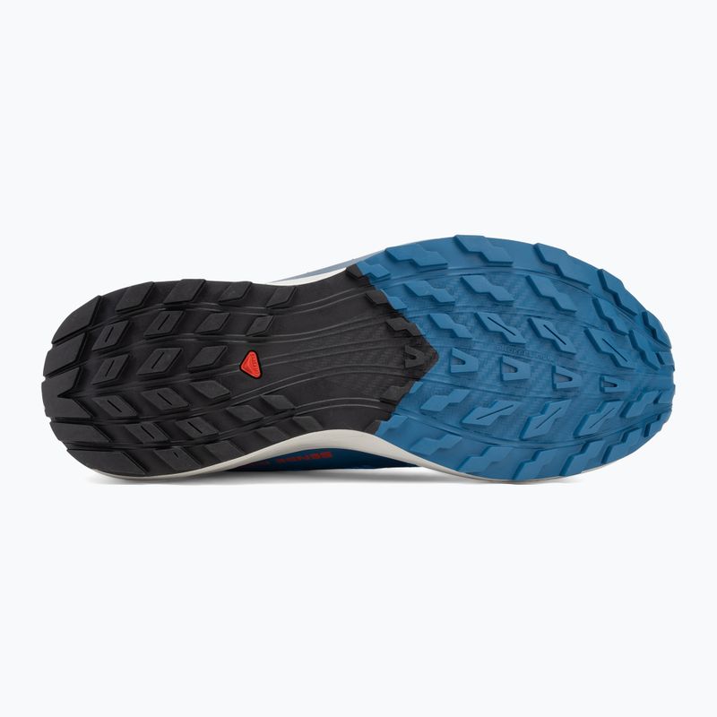 Men's running shoes Salomon Sense Ride 5 french blue/black/dark blue 4