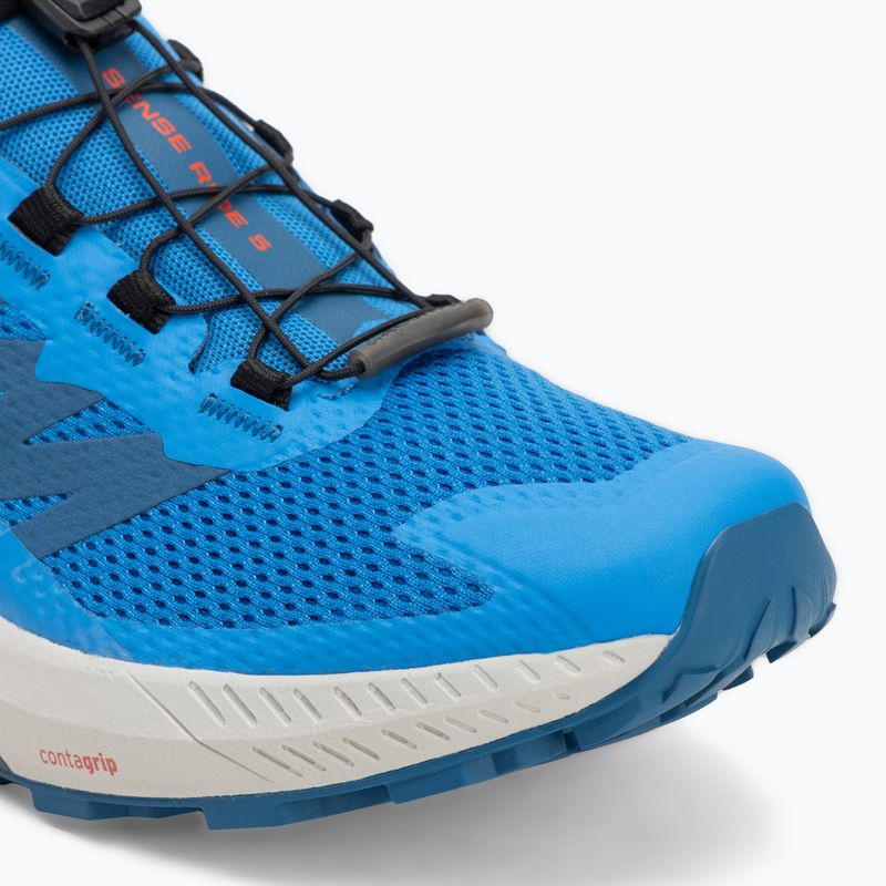 Men's running shoes Salomon Sense Ride 5 french blue/black/dark blue 7