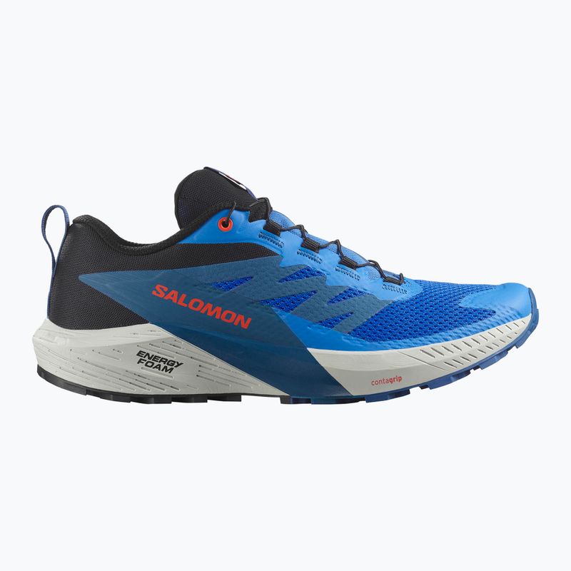 Men's running shoes Salomon Sense Ride 5 french blue/black/dark blue