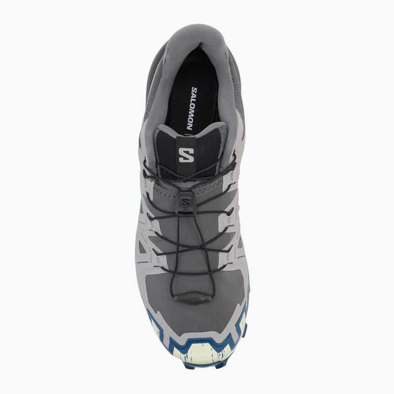 Men's running shoes Salomon Speedcross 6 castlerock/lime cream/poseidon 5