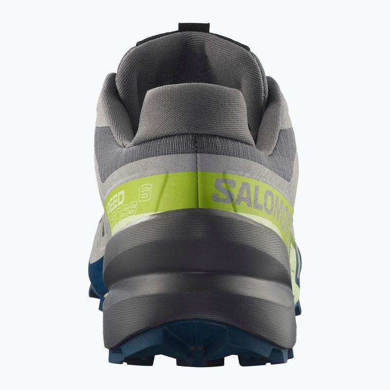 Men's running shoes Salomon Speedcross 6 castlerock/lime cream/poseidon 4