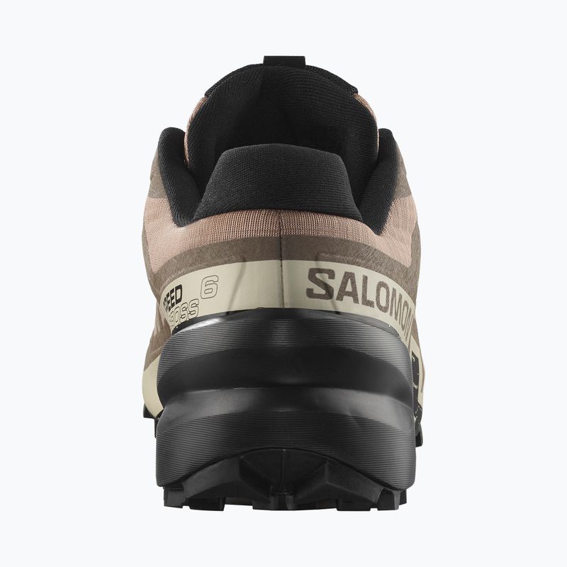 Men's running shoes Salomon Speedcross 6 natural/black/almond milk 4